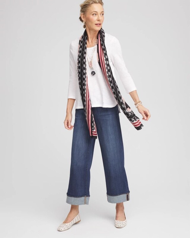 Slub 3/4-Sleeve Tee - image 2